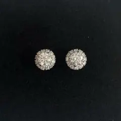 大特価】K18WG ダイヤ ピアス1.00ct 2.3g - メルカリ