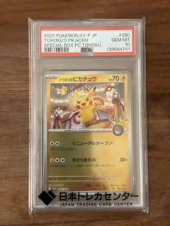 【ARS10+】トウホクのピカチュウ　プロモ　260/SV-PスペシャルBOX PSA10】トウホクのピカチュウ PROMO 260/SV-P 1枚 (Used) （1809608296