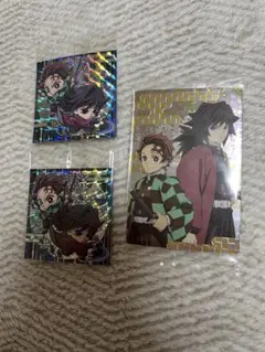 鬼滅の刃 ウエハースカード シール 3点セット