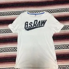 古着G-Star RAW ホワイト Tシャツ XL