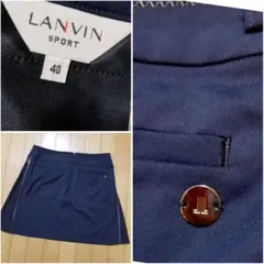 LANVIN SPORTランバンスポールゴルフスカート ネイビーのサムネイル