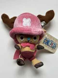 ワンピース チョッパー ぬいぐるみキーホルダー ピンク ONE PIECE