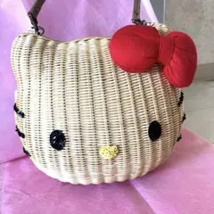 サンリオ・ハローキティ・とても可愛いキティちゃんカゴバッグ♡