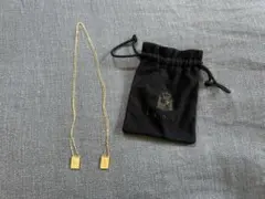 janji ネックレス MARCA」Necklace SV925［Gold × Red］ - JANJI -Online Shop-