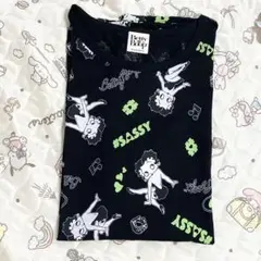 BettyBoop ベティちゃん 半袖Tシャツ オーバーサイズ 総柄 ゆったり