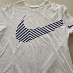 Nike DRI-FIT ストライプロゴ Tシャツ XL