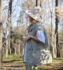 aguaist × NOZOMI コラボ　ナイロンベスト