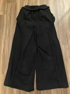 NUTEMPEROR 変形パンツ NUTEMPEROR / ナットエンペラー - CIRCLE WIDE PANTS (BLACK) | RADD