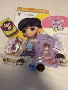 ☆BTS bt21 jhopeホビmangマン セット☆一番くじキーホルダー