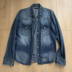 ナノユニバース メンズ デニムシャツ