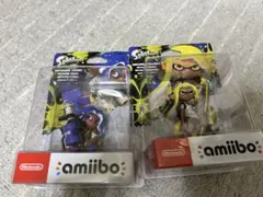 ☆新品未開封☆ amiibo インクリングイエロー　オクトリングブルー セット