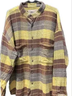 テンダーロイン スタンド フランネル チェック シャツ　M