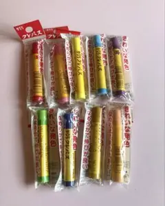 サクラクレパス クレヨン 単色　9本セット
