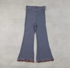 【★最終値下げ★美品】MARKEY'S(マーキーズ) リブメローフレアパンツ