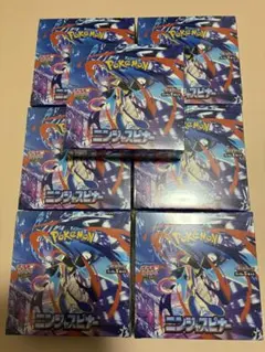 7箱【新品未開封】ポケモンカードゲーム ニンジャスピナー シュリンク付き