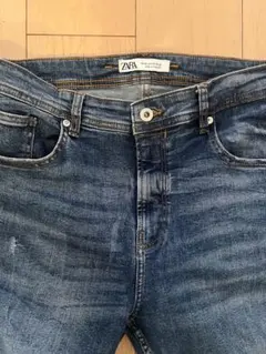 ZARA ダメージ加工 デニムジーンズ