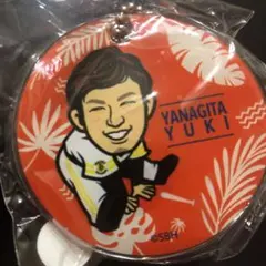 若鷹ガチャ 缶バッジ  柳田悠岐 宮崎キャンプ