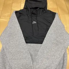 Nike フード付きトレーナー S グレー/ブラック