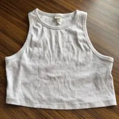 H&M ホワイト タンクトップ US XL