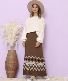 新品未使用　ANAP ロングスカート