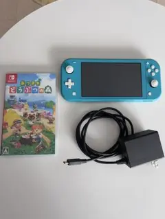 【美品】Nintendo Switch Lite グレー 本体➕あつ森 Nintendo Switch Lite 本体 グレー+ あつまれどうぶつの森 switch
