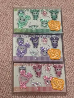 TWICE LOVELYS うるちゅるシール mini 3種 MISAMO - メルカリ