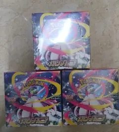 ポケモンカード メガシンフォニア3箱未開封シュリンク付