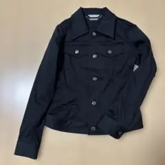 美品 キスミス Xmiss 黒 ジャケット 34 XS ブラック