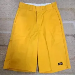 ​美品 ディッキーズ 42283 ルーズフィット ショートパンツ イエロー 28のサムネイル