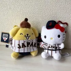 侍ジャパン　サンリオ　一番くじ　ハローキティ　ポムポムプリン