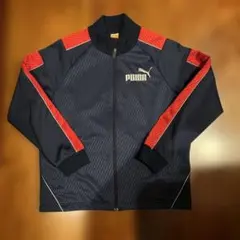 PUMA ネイビー レッド ジャージ S