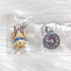 ♡ ガチャ 妖怪ウォッチ めじるしアクセサリー コマじろう 妖怪メダル ♡