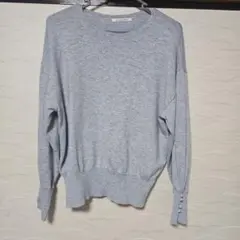 le.coeur blanc グレー ニットセーター