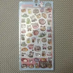 硬いシール　立体　ボンボン　平成女子　ドロップ　3Dシール パンダ