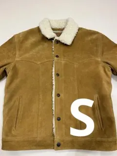 LEVI'S WESTERN SUEDE TRUCKER JACKET Sサイズのサムネイル