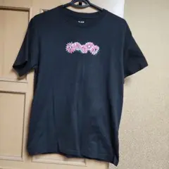 Ｘ-ｇｉｒｌ　半袖Tシャツ　Sサイズ　ブラック　胸元刺繍　中古　エックスガール