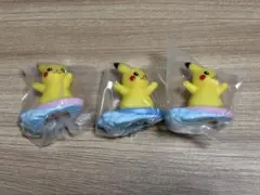 ポケモンキッズ 30周年スペシャル vol.1編 なみのりピカチュウ 3個セット