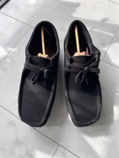 クラークス WALLABEE CLARKS ブーツ ワラビー スエードブラック