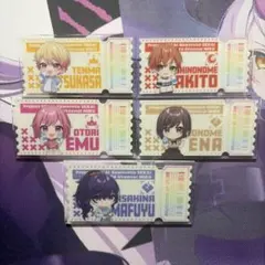 プロセカ 劇場版プロジェクトセカイ ローソン アクリルバッジ 5個