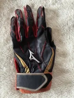 Mizuno Pro バッティング用手袋 松井秀喜モデル 黒/赤/金 - メルカリ