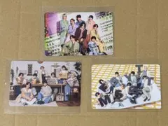timelesz 集合　STS/レシピ　トレカ