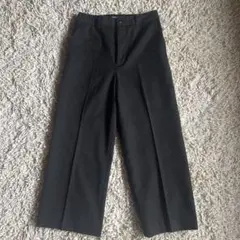 MARGARET HOWELL マーガレットハウエル クロップド ウールパンツ
