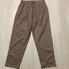 ジャーナルスタンダード レリューム イージーパンツ ワイドパンツ 総柄 美品のサムネイル