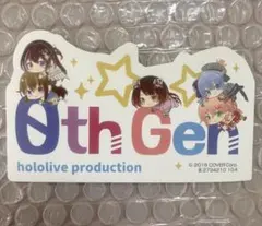 ホロライブモバイルステッカー 0期生