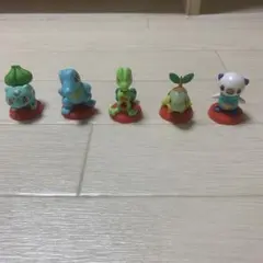 ポケモン チョコエッグ旅立ちの3匹　ミニフィギュア 5体セット