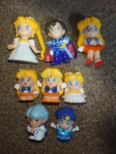 レア セーラーキュート フィギュア 指人形 ソフビ 美少女戦士セーラームーン