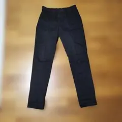 GU ワークパンツ ブラック 76cmのサムネイル