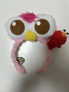 エルモ付きピンクカチューシャ