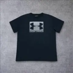 UNDER ARMOUR Tシャツ ヒートギア プリントロゴ トップス 黒3XL