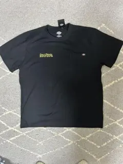 Dickies ディッキーズ　ブラック Tシャツ フロントポケット付き
